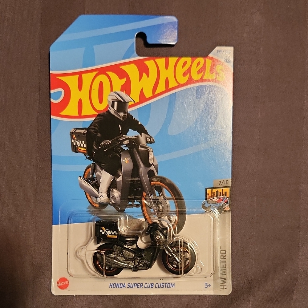 🔥Mattel Hot Wheels Honda Super Cub Custom Treasure Hunt🔥